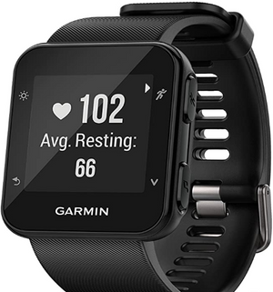 armin Forerunner 35; Easy-to-Use GPS Running Watch, Black